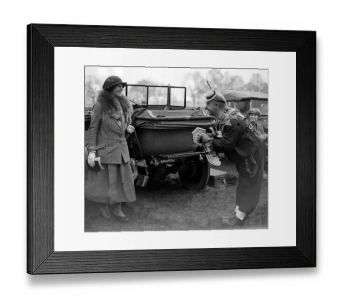 Framed Print : Stratford - On - Avon Steeplechases. Mrs E. B. Studd and Smiler Framed Print : Stratford - On - Avon Steeplechases. Mrs E. B. Studd and Smiler
