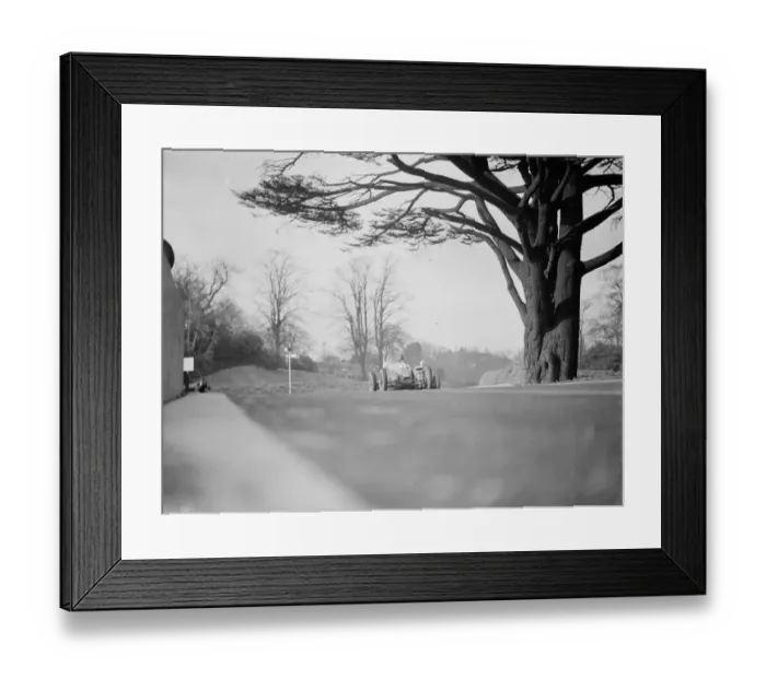 Framed Print : Austins at Crystal Palace road racing. 2 April 1938 Framed Print : Austins at Crystal Palace road racing. 2 April 1938