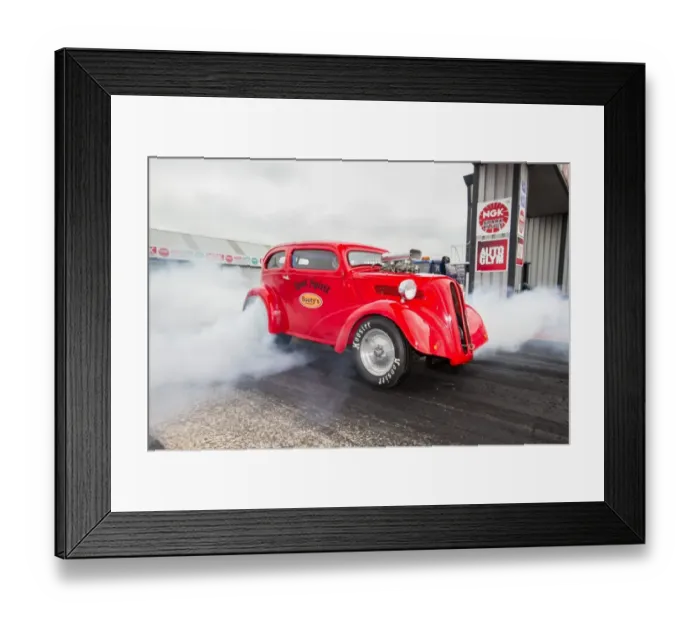 Framed Print : Dragstalgia 2014 Santa Pod Raceway Podington, nr Wellingborough, Northants, England Framed Print : Dragstalgia 2014 Santa Pod Raceway Podington, nr Wellingborough, Northants, England