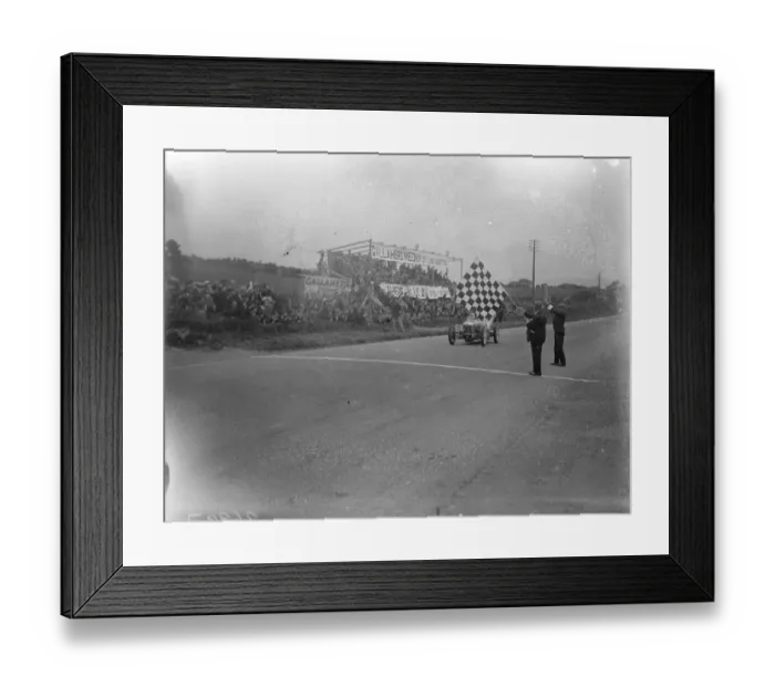 Framed Print : Ulster T T. General view and start. 1932 Framed Print : Ulster T T. General view and start. 1932