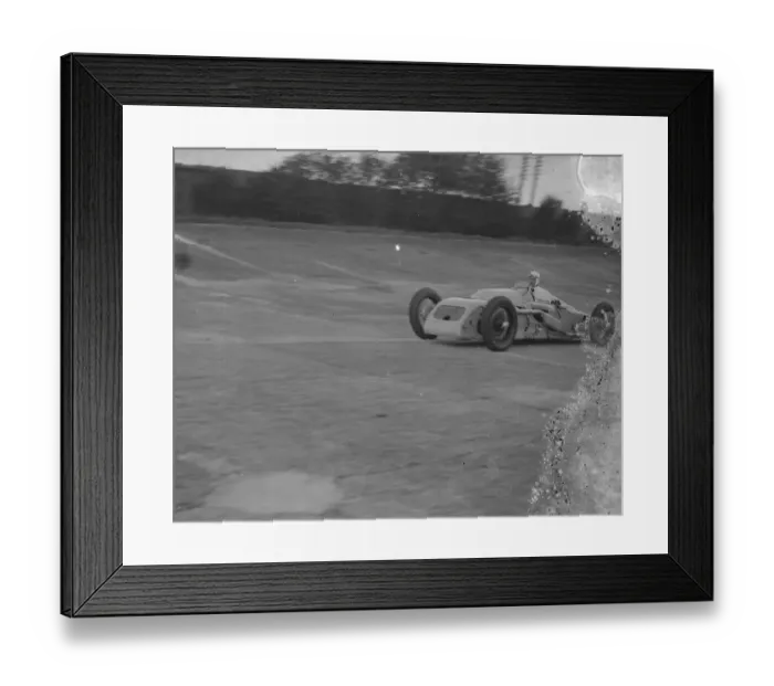 Framed Print : Attempt of diesel car records at Brooklands. Dr Reginald Munday is the new diesel Framed Print : Attempt of diesel car records at Brooklands. Dr Reginald Munday is the new diesel
