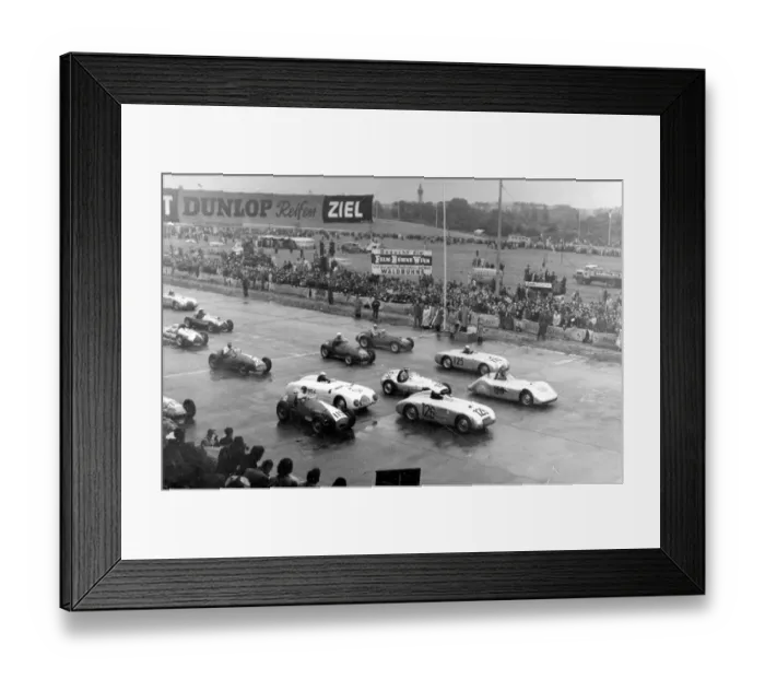 Framed Print : Berlin: Start of the International Formula 2 Race VIII Internationales Meisterschaft Framed Print : Berlin: Start of the International Formula 2 Race VIII Internationales Meisterschaft