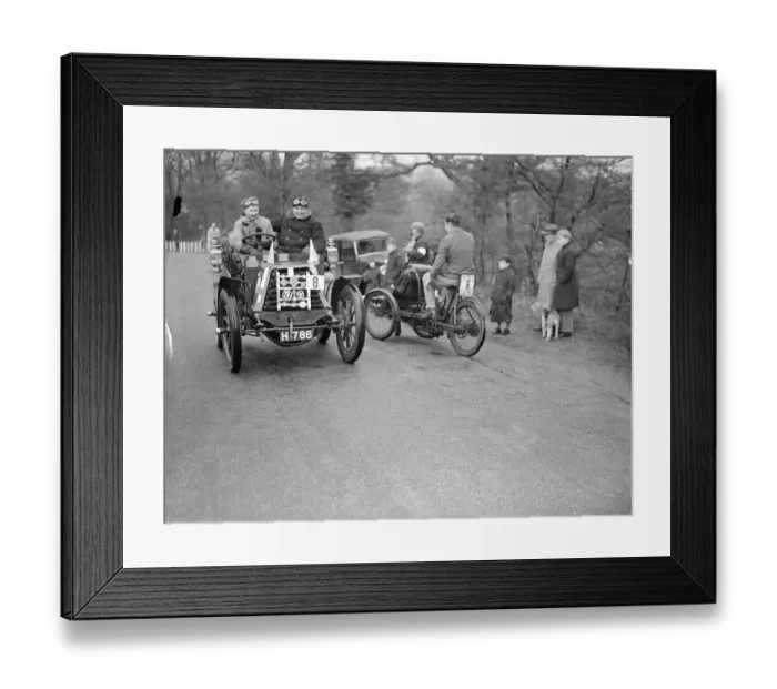 Framed Print : One entry gave it up in old crocks hill climb!. Ancient cars, none later than 1904 Framed Print : One entry gave it up in old crocks hill climb!. Ancient cars, none later than 1904