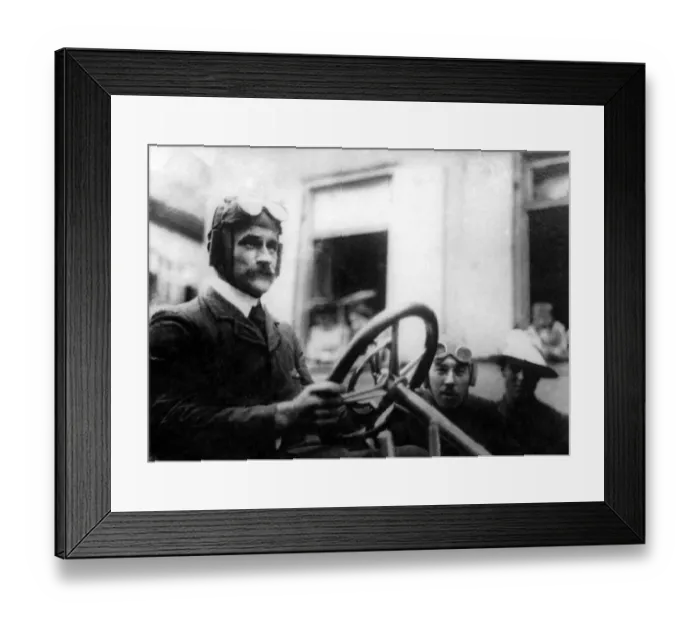 Framed Print : Baron Pierre De Caters : born 1875 Belgian Motor car racing driver Framed Print : Baron Pierre De Caters : born 1875 Belgian Motor car racing driver