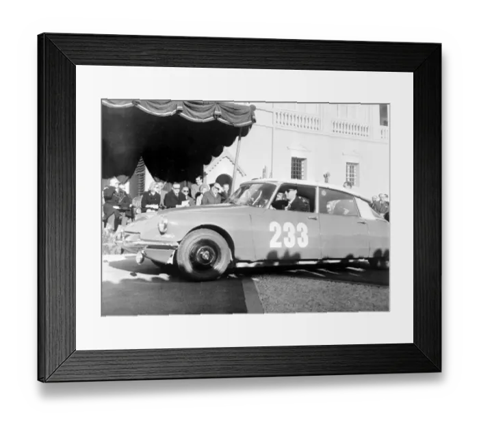 Framed Print : Monte Carlo, Citroen car 233 and the driver and co-driver P. Toivonnen and A. Jarvi Framed Print : Monte Carlo, Citroen car 233 and the driver and co-driver P. Toivonnen and A. Jarvi