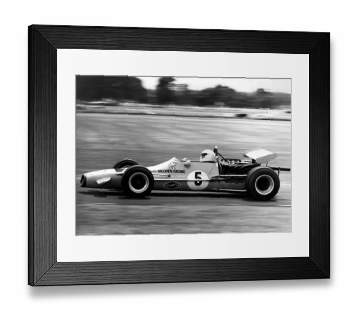 Framed Print : 1970 Mildren Waggott 2 litre racing car Framed Print : 1970 Mildren Waggott 2 litre racing car