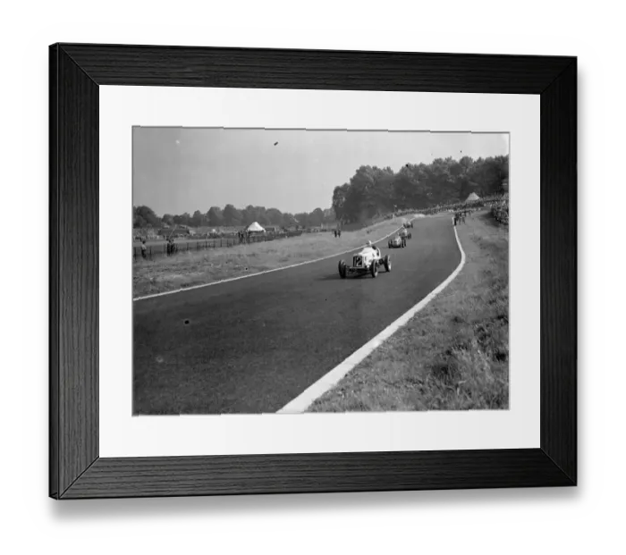Framed Print : The Crystal Palace road racing. Coming down the stadium dip. 1 July 1939 Framed Print : The Crystal Palace road racing. Coming down the stadium dip. 1 July 1939