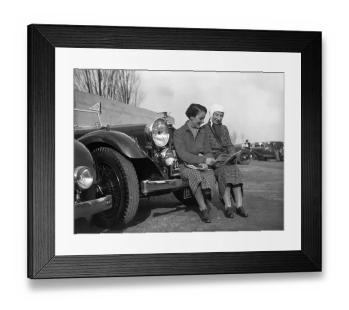 Framed Print : The RAC Torquay rally. Competitors at the Ace of Spades garage on the Kingston - by - pass Framed Print : The RAC Torquay rally. Competitors at the Ace of Spades garage on the Kingston - by - pass