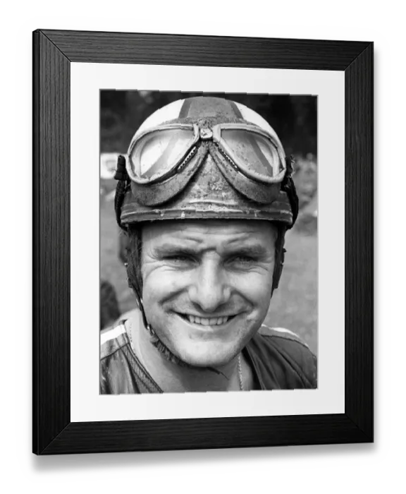Framed Print : Mike Hailwood : 2 April 1940 - 23 March 1981, British Grand Prix motorcycle road racer Framed Print : Mike Hailwood : 2 April 1940 - 23 March 1981, British Grand Prix motorcycle road racer