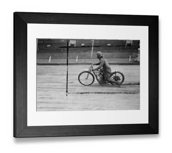Framed Print : Fay Taylour, Speedways Queen of the cinders, hopes to return to the saddle. Frank Arnold Framed Print : Fay Taylour, Speedways Queen of the cinders, hopes to return to the saddle. Frank Arnold