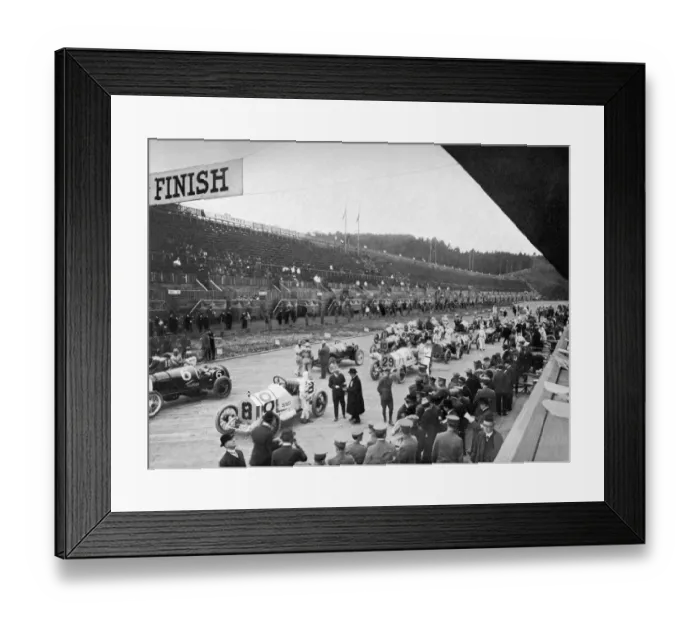 Framed Print : The start and finish of the International Grand Prix held in San Francisco, California Framed Print : The start and finish of the International Grand Prix held in San Francisco, California