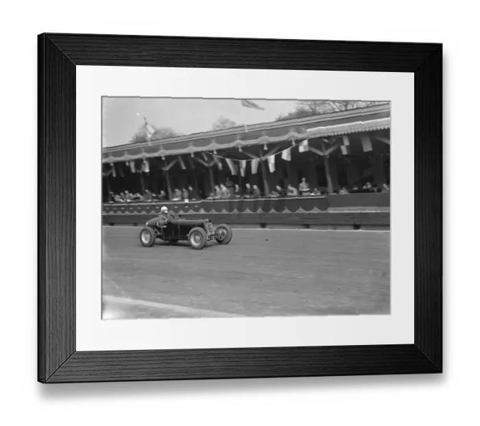 Framed Print : ERA Pat Fairfield at speed at Crystal Palace. 1937 Framed Print : ERA Pat Fairfield at speed at Crystal Palace. 1937