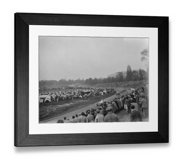 Framed Print : ERA general view at Crystal Palace. 1937 Framed Print : ERA general view at Crystal Palace. 1937