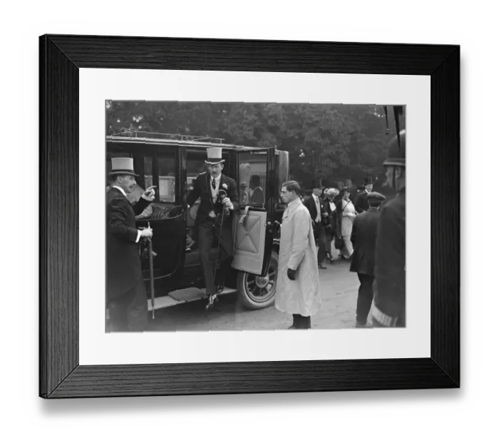 Framed Print : At the Royal Ascot Races Prince Arthur of Connaught Framed Print : At the Royal Ascot Races Prince Arthur of Connaught