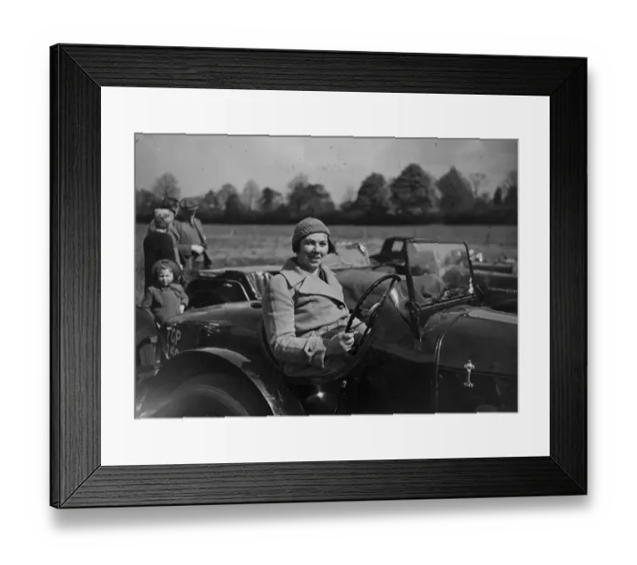 Framed Print : A speed trial held at Elstree, near Watford, on Easter Monday under the auspices Framed Print : A speed trial held at Elstree, near Watford, on Easter Monday under the auspices