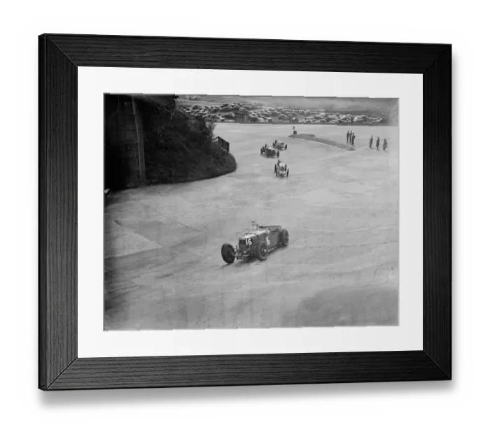 Framed Print : British mountain handicap at Brooklands. The Brooklands Automobile racing club s Framed Print : British mountain handicap at Brooklands. The Brooklands Automobile racing club s