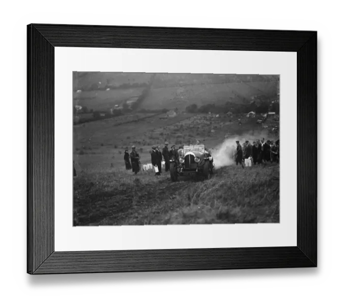 Framed Print : Motorsport hill climb. 1935 Framed Print : Motorsport hill climb. 1935