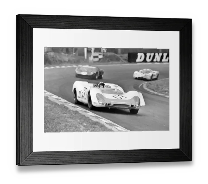 Framed Print : Brands Hatch, Kent, England: In action during the BOAC 500 International Sports Car