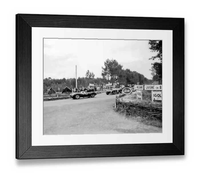 Framed Print : Flashing along the course in the 24hour Grand Prix d Endurance at Le Mans comes number 4 Framed Print : Flashing along the course in the 24hour Grand Prix d Endurance at Le Mans comes number 4