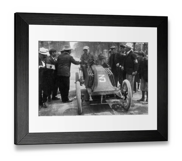 Framed Print : Louis Renault arrive at Bordeaux Framed Print : Louis Renault arrive at Bordeaux