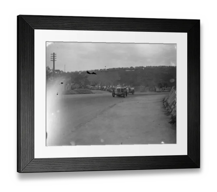 Framed Print : C R Whitcroft wins ulster tourist car race after race thrills. C R Whitcroft in Framed Print : C R Whitcroft wins ulster tourist car race after race thrills. C R Whitcroft in