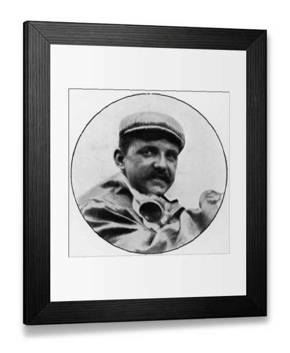 Framed Print : Gabriel winner of Paris to Madrid race 1903 Framed Print : Gabriel winner of Paris to Madrid race 1903