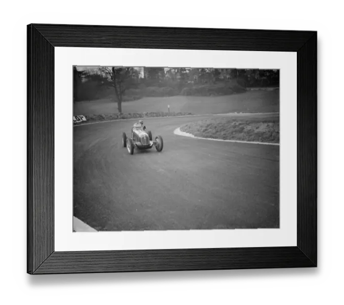 Framed Print : J R Wakefield in his Maserati. 1938 Crystal Palace Framed Print : J R Wakefield in his Maserati. 1938 Crystal Palace
