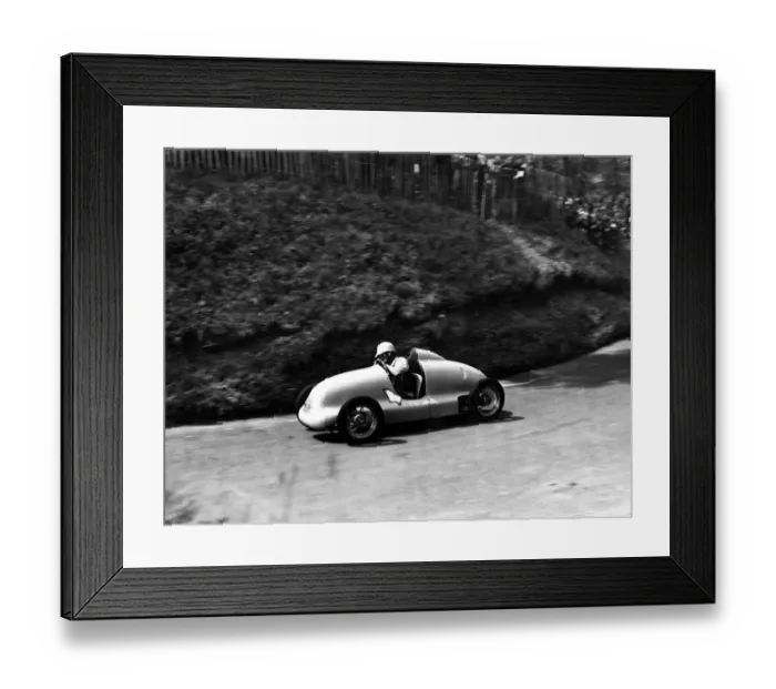 Framed Print : Lord Strathcarron at Shelsley in a Marwyn 500 cc race car in 1949 Born January Framed Print : Lord Strathcarron at Shelsley in a Marwyn 500 cc race car in 1949 Born January