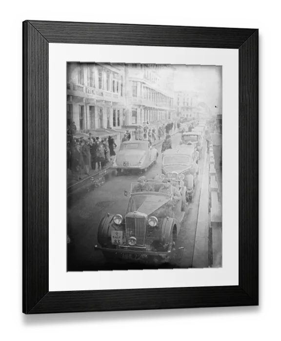 Framed Print : RAC Rally competitors finish at Hastings Framed Print : RAC Rally competitors finish at Hastings