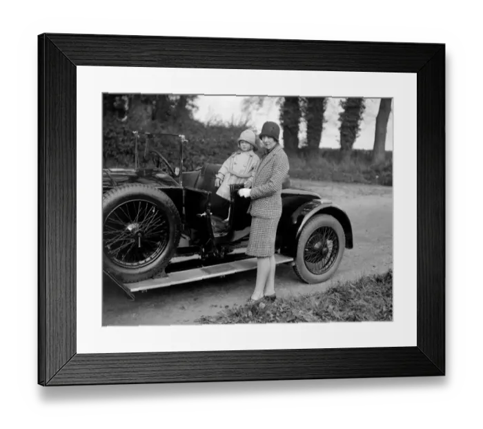Framed Print : Quorn meet at Brooksby, Leicestershire, England. Mrs De Pret and her son, Michael Framed Print : Quorn meet at Brooksby, Leicestershire, England. Mrs De Pret and her son, Michael