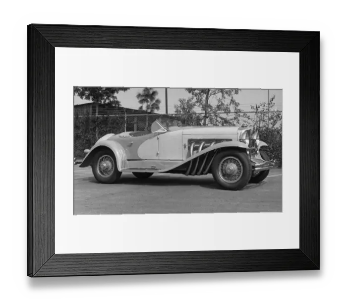 Framed Print : Deusenberg 1935 Sport model roadster. SSJ model with unusual dual carbs and supercharger Framed Print : Deusenberg 1935 Sport model roadster. SSJ model with unusual dual carbs and supercharger