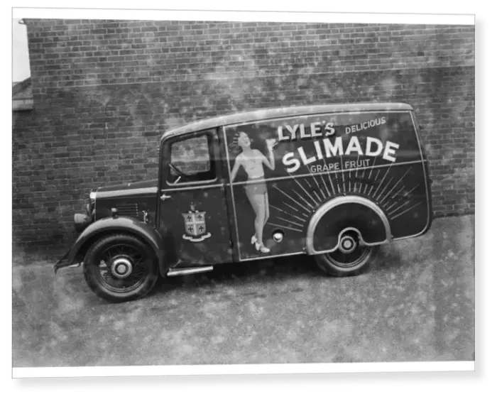 Print : Lyles motor van. 1935