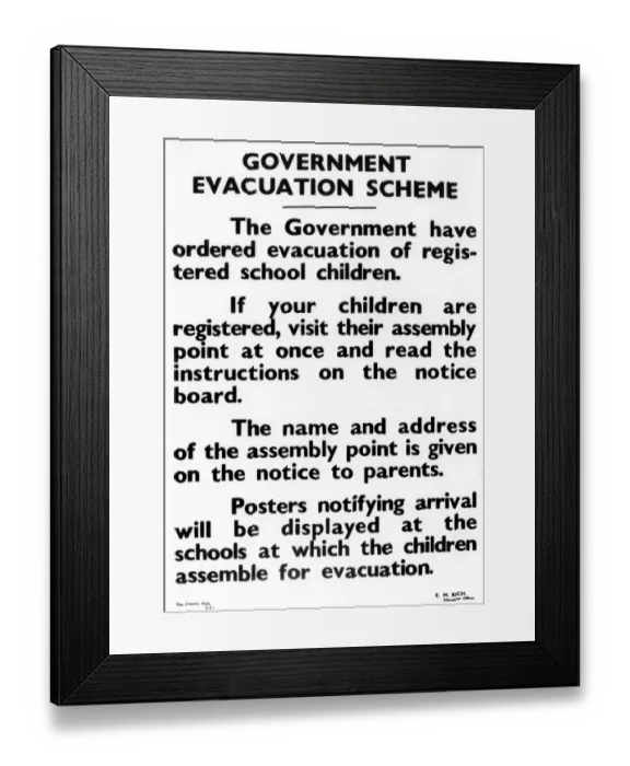 Framed Print : The war scare at the time of Munich has given the authorities useful experience in Framed Print : The war scare at the time of Munich has given the authorities useful experience in