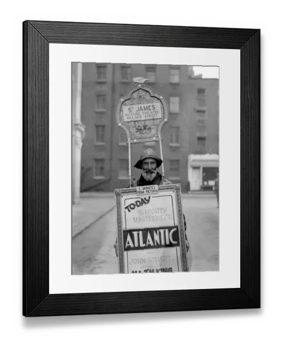 Framed Print : Mr Charles Levey, one of the best know character actors in British Films who has Framed Print : Mr Charles Levey, one of the best know character actors in British Films who has