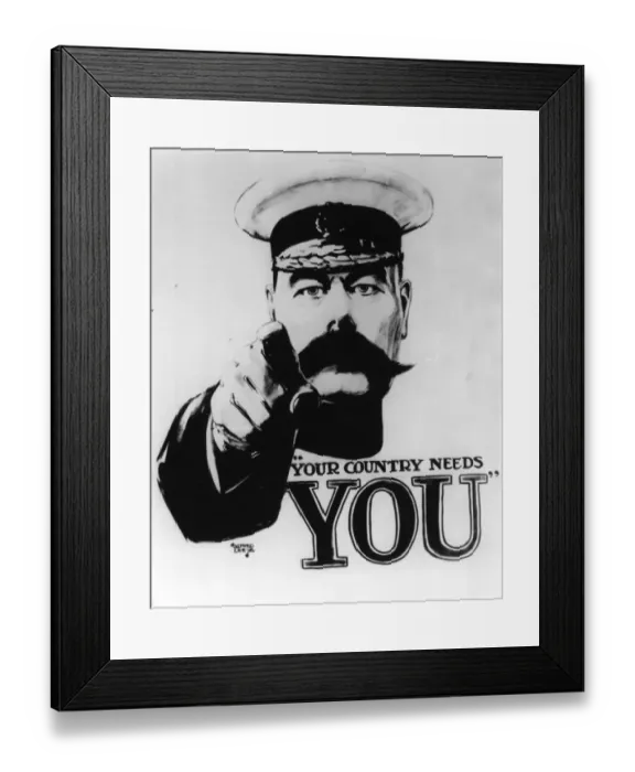 Framed Print : Your Country Needs You