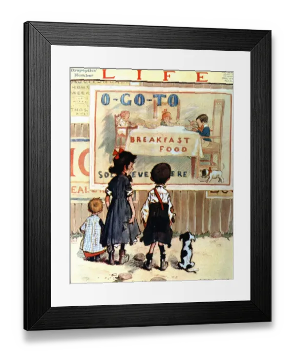 Framed Print : Life Magazine - Volume LVI No 1447 Dyspeptics Number Small children and a dog Framed Print : Life Magazine - Volume LVI No 1447 Dyspeptics Number Small children and a dog