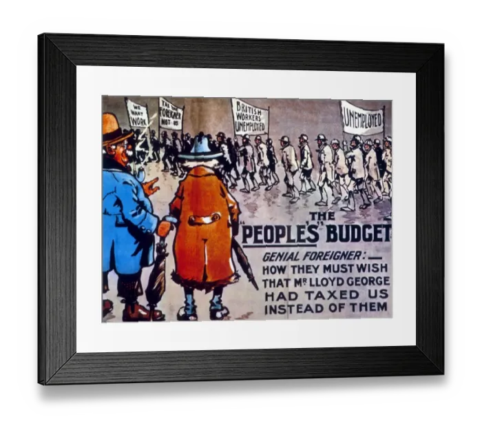 Framed Print : 1910 Election poster Framed Print : 1910 Election poster