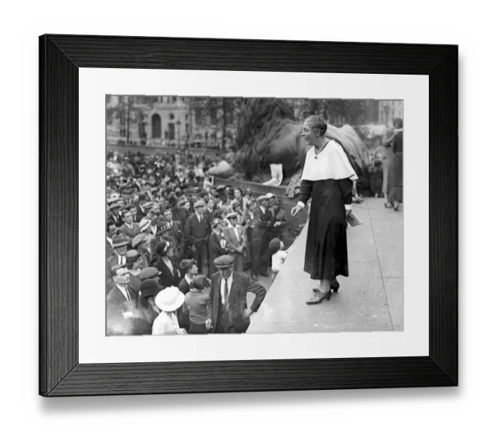 Framed Print : Masked Women Lead Demonstration In Trafalgar Square Peace Meeting Framed Print : Masked Women Lead Demonstration In Trafalgar Square Peace Meeting