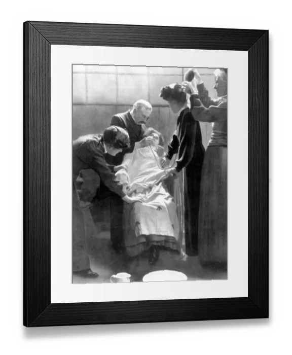 Framed Print : Force-Feeding Suffragettes 1912 Framed Print : Force-Feeding Suffragettes 1912