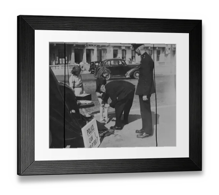 Framed Print : Hastings, Sussex, is probably the only place in Britain where its possible to see