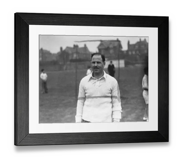 Framed Print : J. Oakes Sussex Cricketer Undated Framed Print : J. Oakes Sussex Cricketer Undated