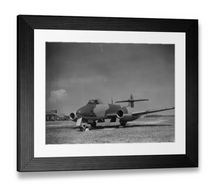 Framed Print : New airspeed record bid. The RAFs new bid to break the world airspeed record (606 mph Framed Print : New airspeed record bid. The RAFs new bid to break the world airspeed record (606 mph