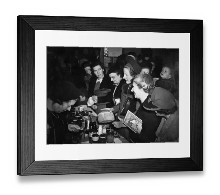Framed Print : The Duchess of Norfolk opened the spring bazaar organised by the Sussex branch of