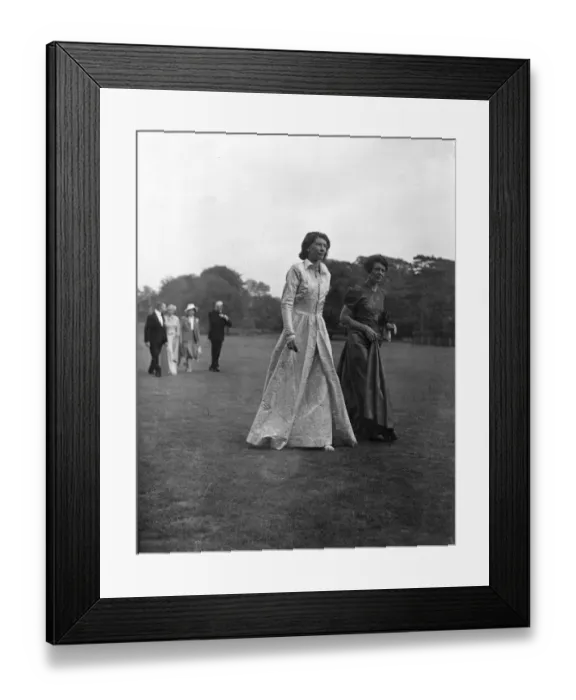 Framed Print : Glyndebourne Again. The Glyndebourne Festival, was revived tonight (Friday). When