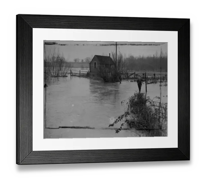 Framed Print : Floods in Sussex. Many parts of the country are seriously flooded. Now the recent Framed Print : Floods in Sussex. Many parts of the country are seriously flooded. Now the recent