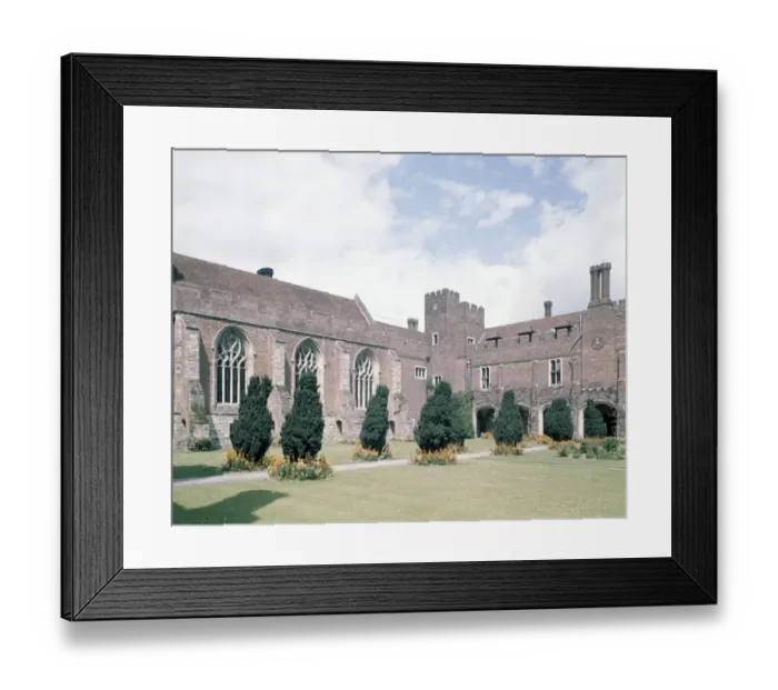 Framed Print : Herstmonceux Castle courtyard in East Sussex ?TopFoto Framed Print : Herstmonceux Castle courtyard in East Sussex ?TopFoto