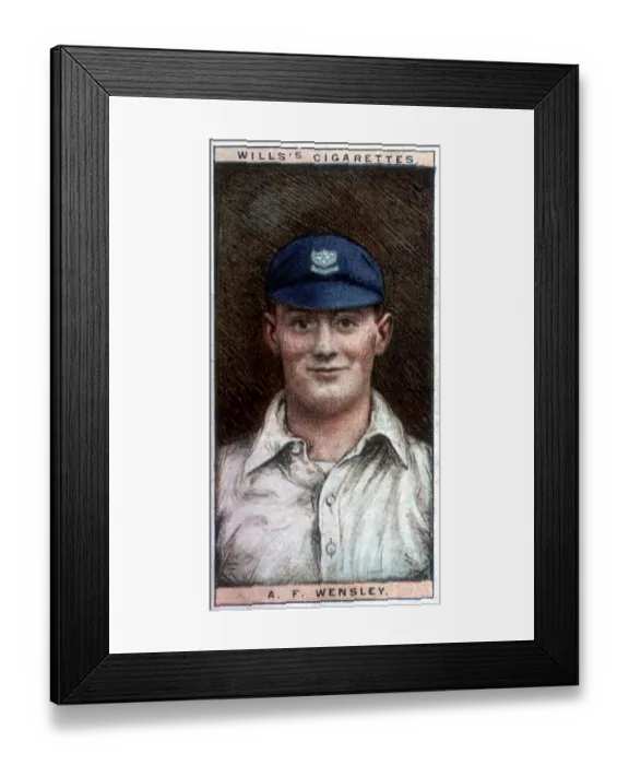 Framed Print : A F Wensley (Sussex) - cricketer - ?TopFoto Framed Print : A F Wensley (Sussex) - cricketer - ?TopFoto