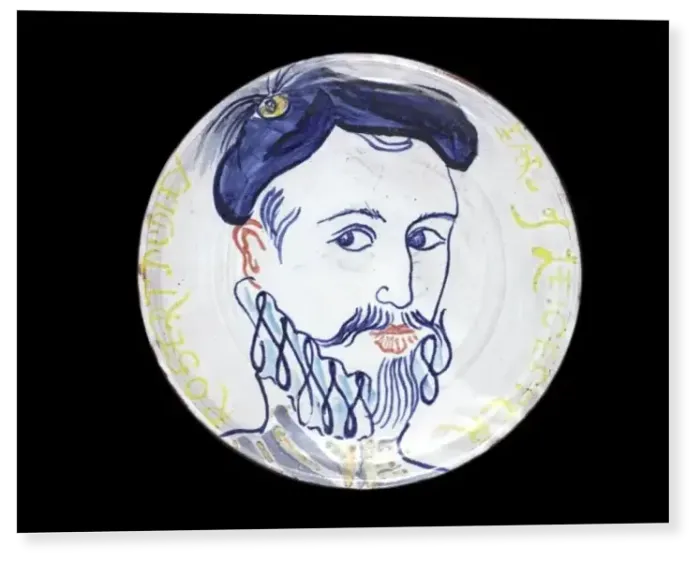 Print : Michaela Gall - tudor portrait plates Robert Dudley Print : Michaela Gall - tudor portrait plates Robert Dudley
