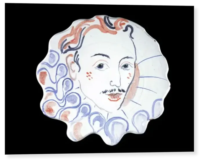 Print : Michaela Gall - tudor portrait plates Philip Sidney, Earl of Leicester Print : Michaela Gall - tudor portrait plates Philip Sidney, Earl of Leicester