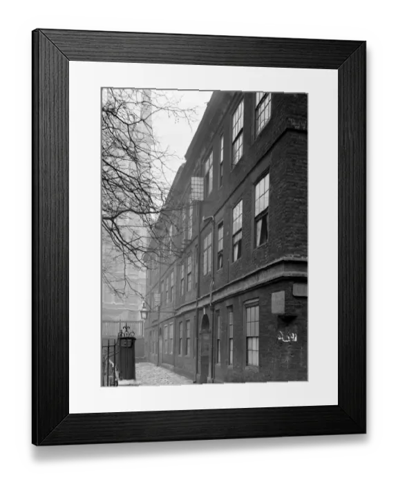 Framed Print : Cliffords Inn, Inn of Chancery, Holborn, London, England, at the time it was up for sale Framed Print : Cliffords Inn, Inn of Chancery, Holborn, London, England, at the time it was up for sale